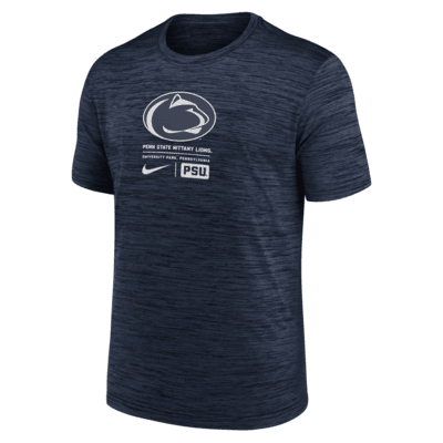 【NIKE】Penn State Nittany Lions Men's Nike College T-Shirt Penn State Nittany Lions Sideline Player Men's Nike Dri-FIT